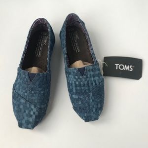 Toms Classic Denim Huarache, Women’s 7.5